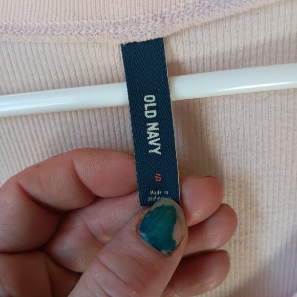 Old Navy 3/4 sleeve small button down shirt - Picture 2 of 2